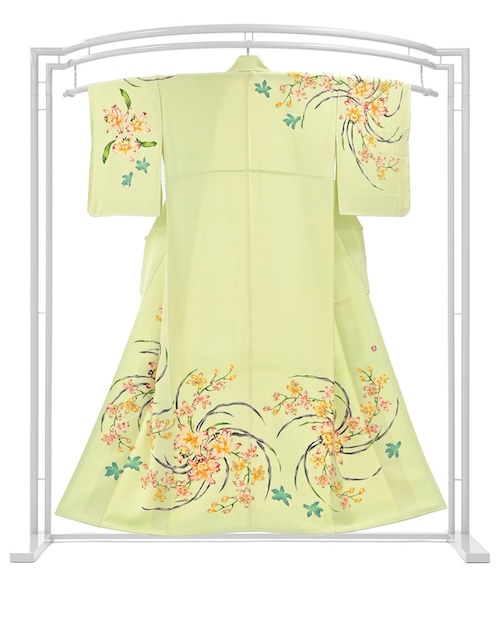 皆川月華の小紋の買取相場紋